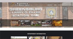 Desktop Screenshot of greensburgfire.com